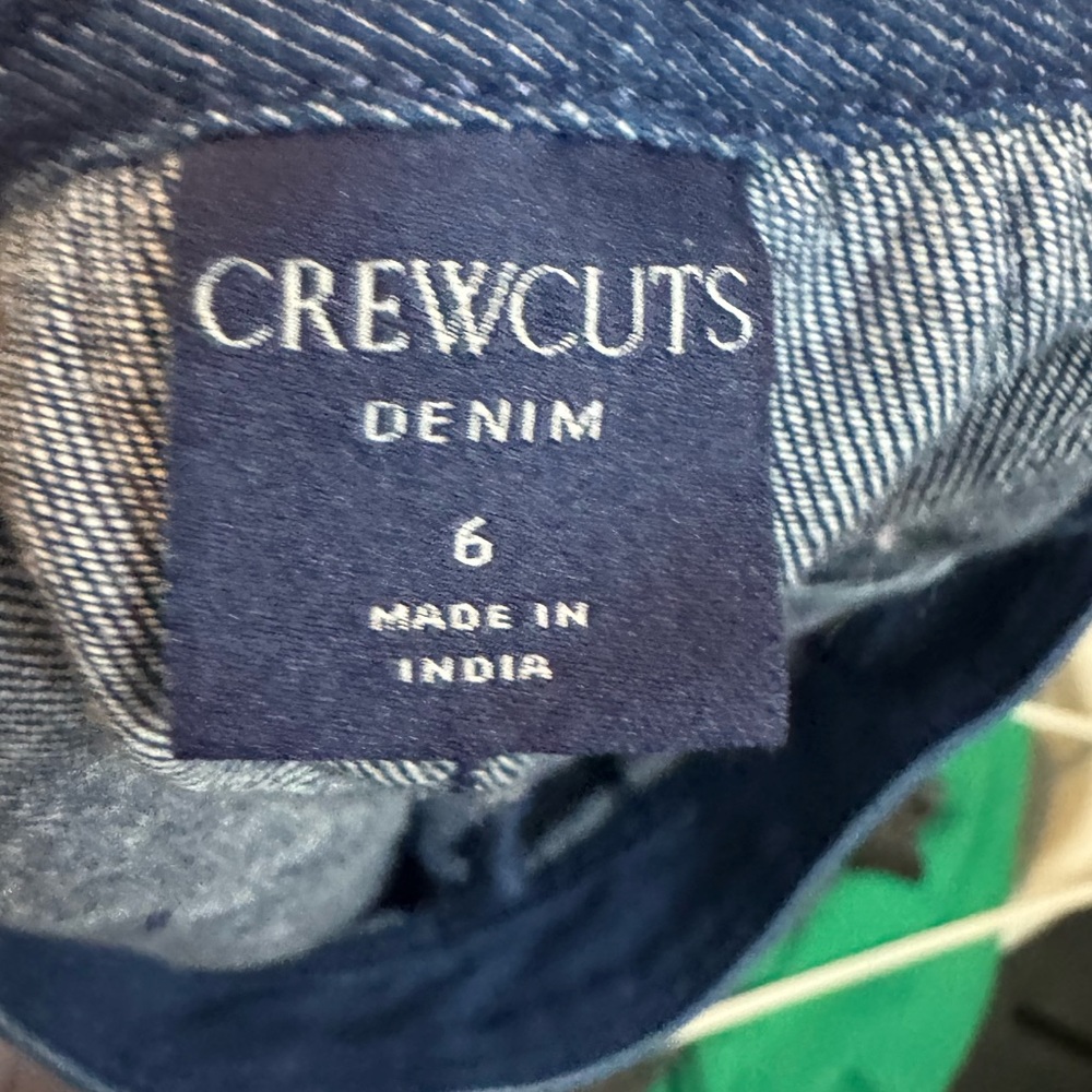Crewcuts Denim Blue girls Skirt size 6 - Picture 3 of 3
